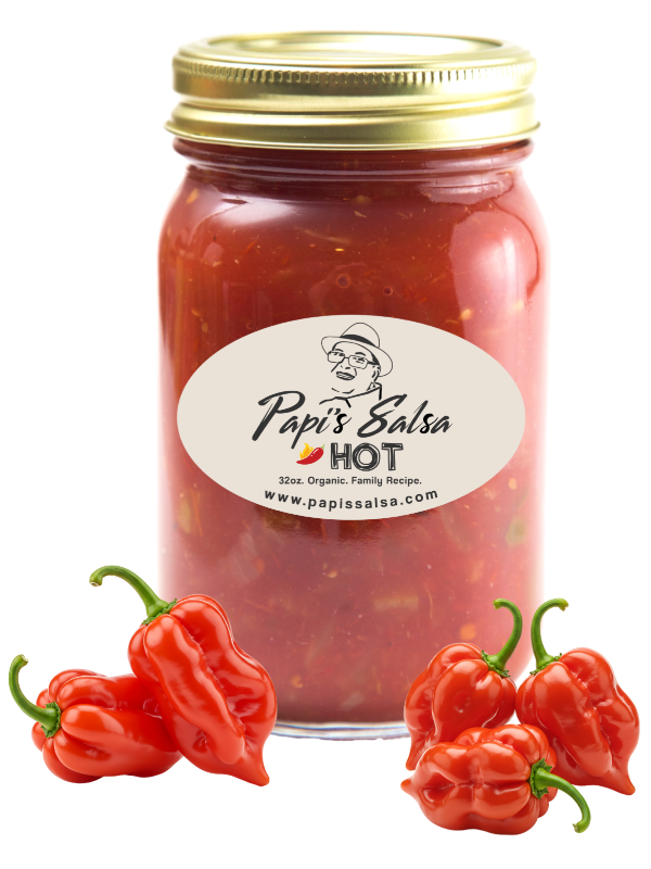 Papi's Salsa HOT Habanero