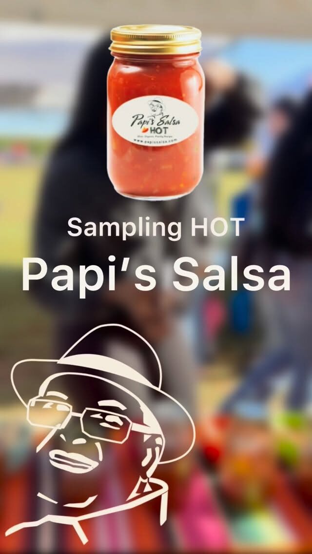 🔥 Don’t be afraid… it’s only 2X HOT #EatSalsa but only Papi’s Salsa! Keeping it #healthy with #natural and #organic ingredients