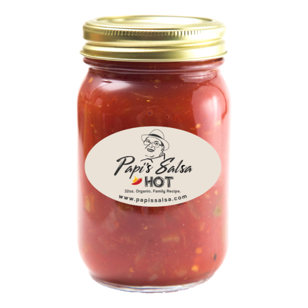 Papi's Salsa HOT 32oz